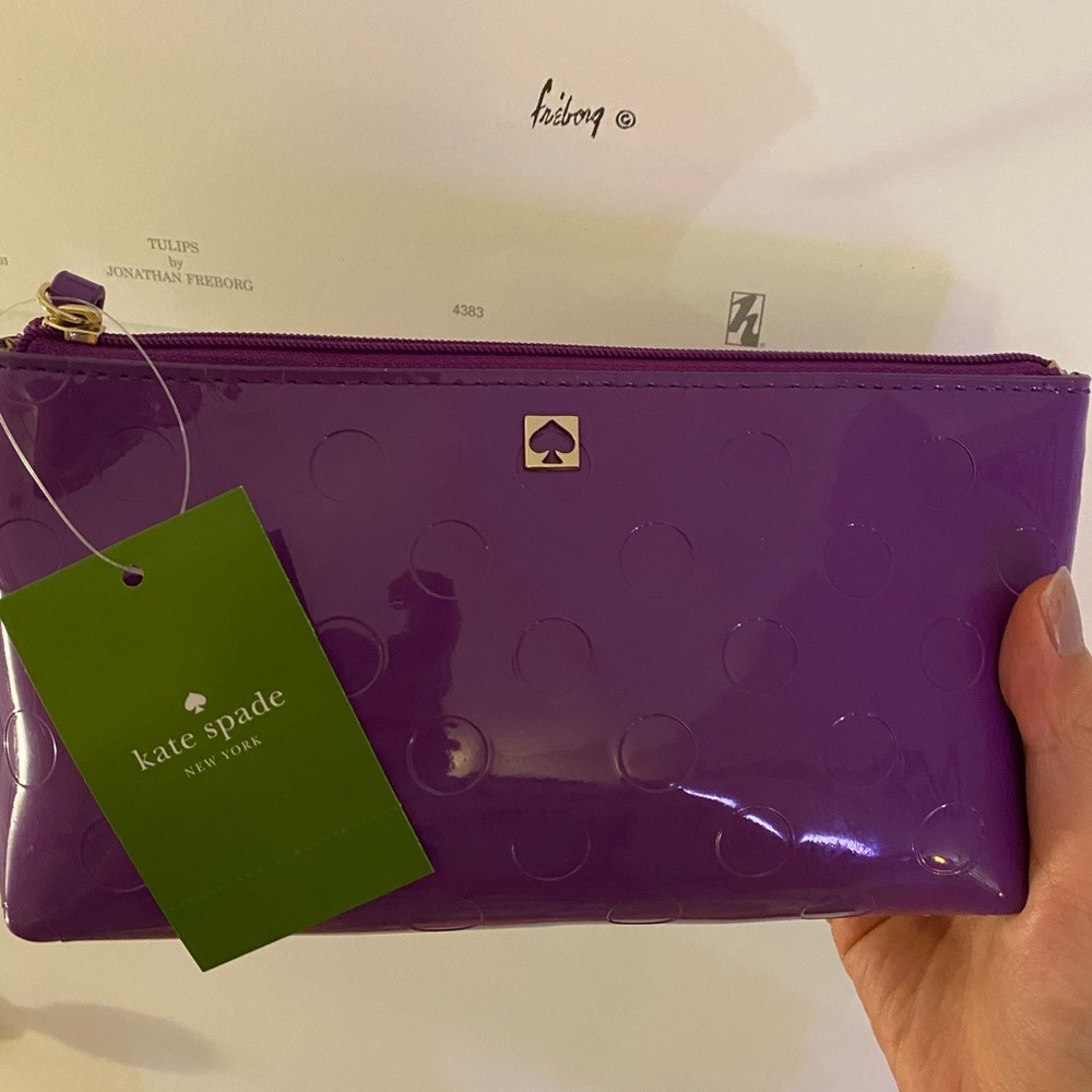 Kate spade make up pouch